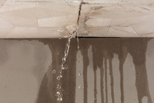 Professional Sewage Cleanup technician working in Kingman, KS